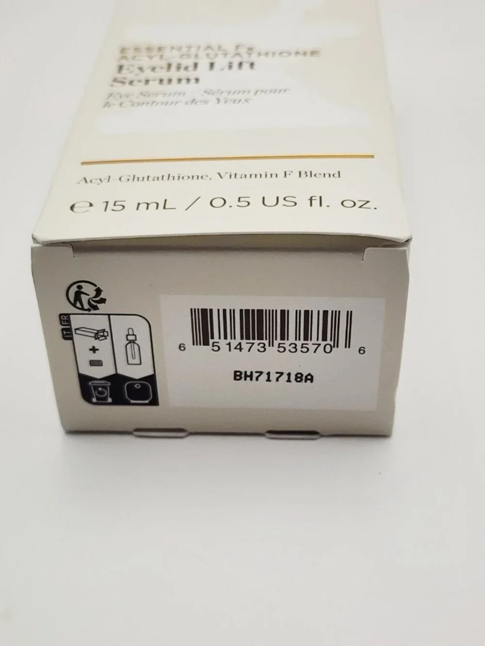 Perricone MD Essential FX Acyl-Glutathione Eyelid Lift Serum 15ml 0.5oz NIB